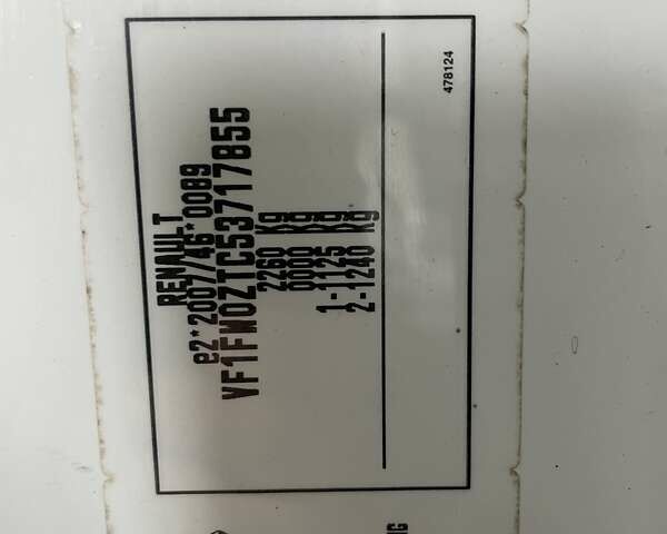 Белый Рено Кенгу, объемом двигателя 0 л и пробегом 75 тыс. км за 8800 $, фото 2 на Automoto.ua