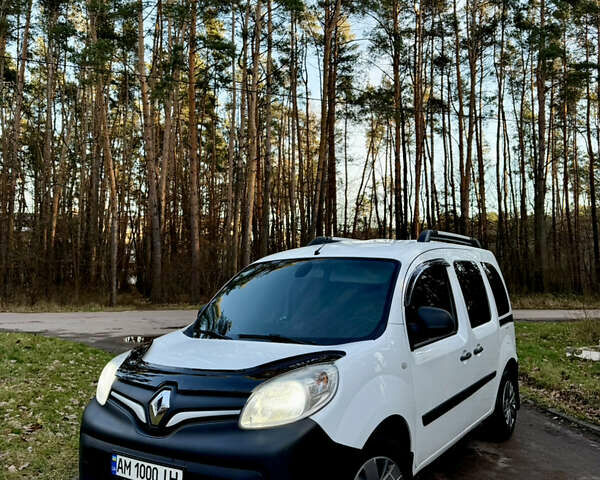 Белый Рено Кенгу, объемом двигателя 1.5 л и пробегом 201 тыс. км за 13700 $, фото 4 на Automoto.ua