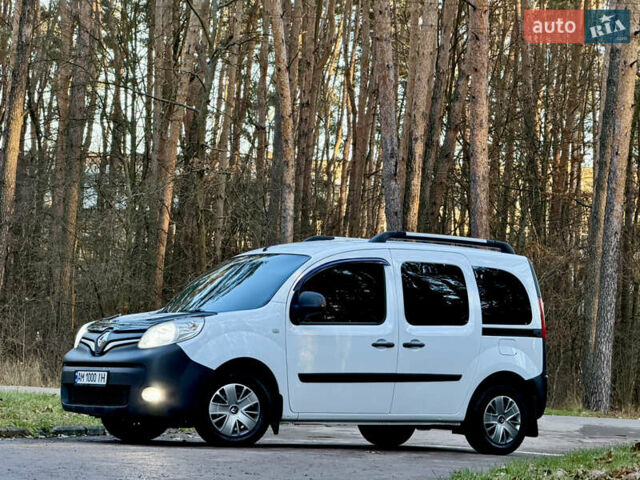 Белый Рено Кенгу, объемом двигателя 1.5 л и пробегом 201 тыс. км за 13700 $, фото 1 на Automoto.ua