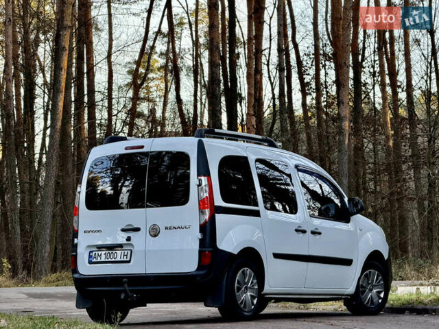 Белый Рено Кенгу, объемом двигателя 1.5 л и пробегом 201 тыс. км за 13700 $, фото 7 на Automoto.ua