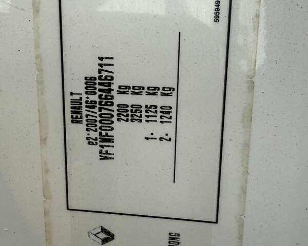Белый Рено Кенгу, объемом двигателя 1.5 л и пробегом 150 тыс. км за 12200 $, фото 22 на Automoto.ua