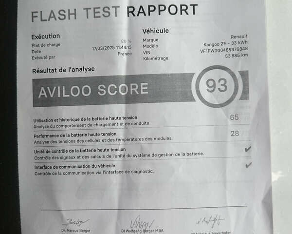 Белый Рено Кенгу, объемом двигателя 0 л и пробегом 54 тыс. км за 12500 $, фото 16 на Automoto.ua