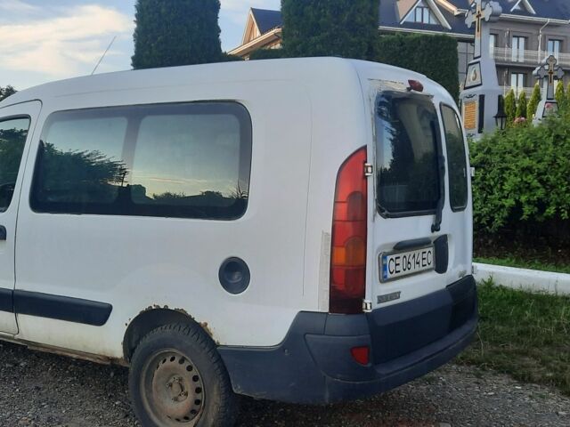 Белый Рено Кенгу, объемом двигателя 1.5 л и пробегом 350 тыс. км за 3900 $, фото 7 на Automoto.ua
