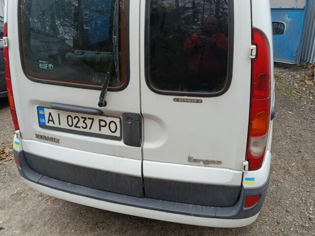 Белый Рено Кенгу, объемом двигателя 1.5 л и пробегом 355 тыс. км за 4200 $, фото 1 на Automoto.ua