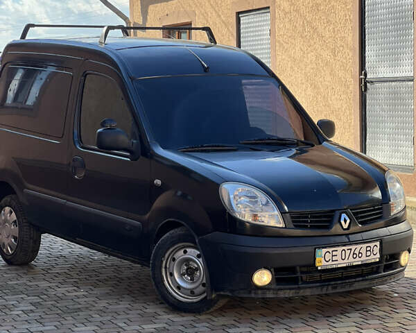 Рено Кенгу 2008 в Новоселица на Automoto.ua Черный Рено Кенгу, объемом двигателя 1.46 л и пробегом 318 тыс. км за 3000 $, фото 1 на Automoto.ua