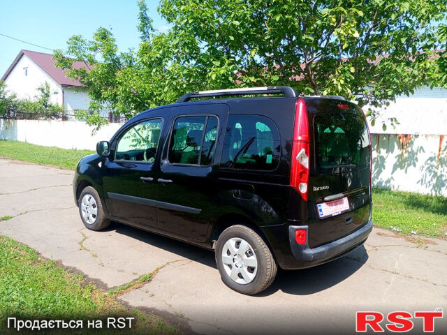 Черный Рено Кенгу, объемом двигателя 1.6 л и пробегом 179 тыс. км за 7700 $, фото 3 на Automoto.ua