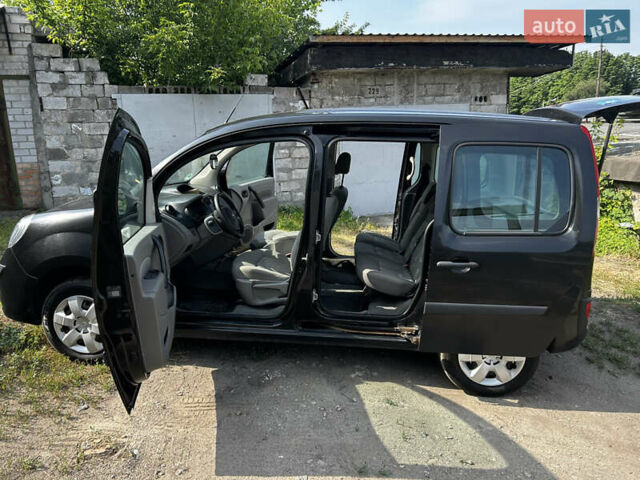 Черный Рено Кенгу, объемом двигателя 1.46 л и пробегом 327 тыс. км за 7300 $, фото 7 на Automoto.ua