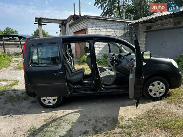 Черный Рено Кенгу, объемом двигателя 1.46 л и пробегом 327 тыс. км за 7300 $, фото 10 на Automoto.ua