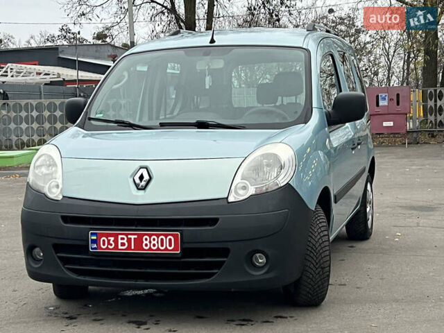 Черный Рено Кенгу, объемом двигателя 1.5 л и пробегом 170 тыс. км за 6700 $, фото 3 на Automoto.ua