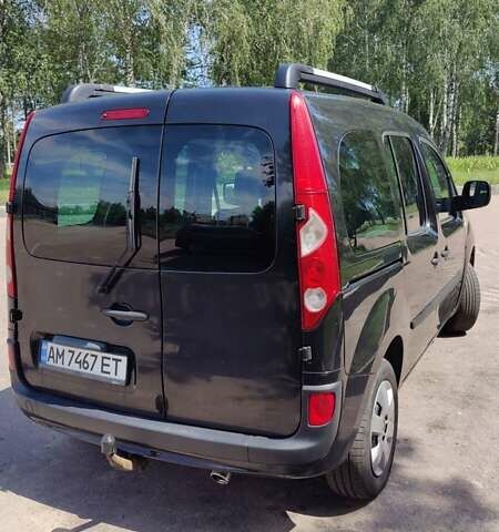 Черный Рено Кенгу, объемом двигателя 1.6 л и пробегом 224 тыс. км за 6900 $, фото 6 на Automoto.ua