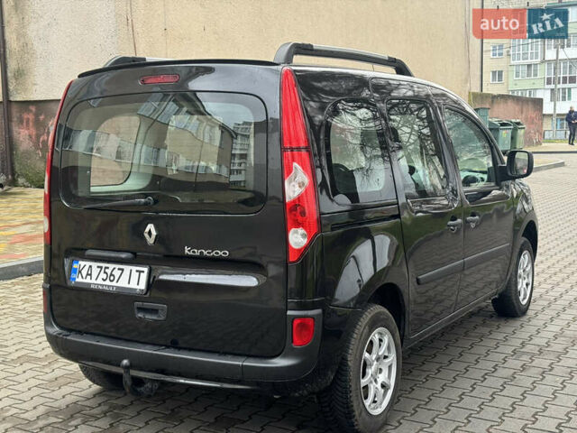 Черный Рено Кенгу, объемом двигателя 1.6 л и пробегом 241 тыс. км за 4850 $, фото 9 на Automoto.ua