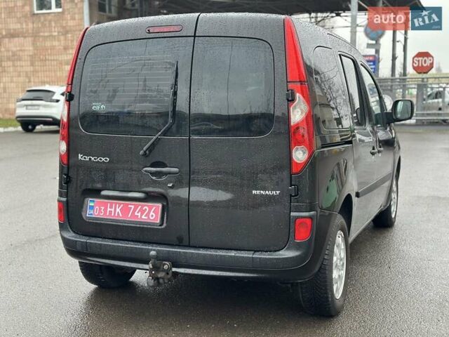 Черный Рено Кенгу, объемом двигателя 1.5 л и пробегом 227 тыс. км за 7300 $, фото 11 на Automoto.ua
