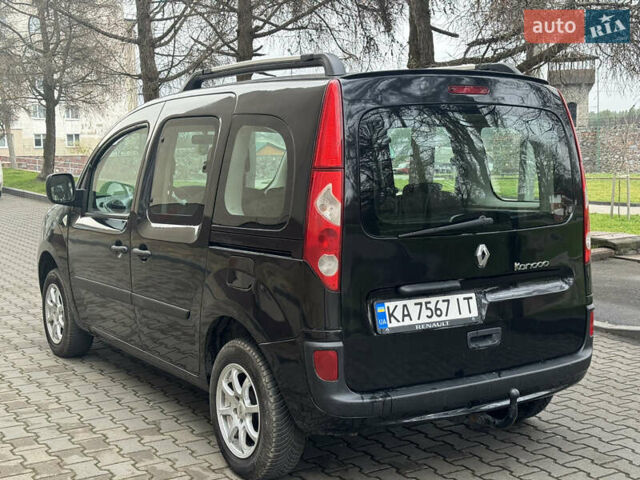 Черный Рено Кенгу, объемом двигателя 1.6 л и пробегом 241 тыс. км за 4850 $, фото 6 на Automoto.ua