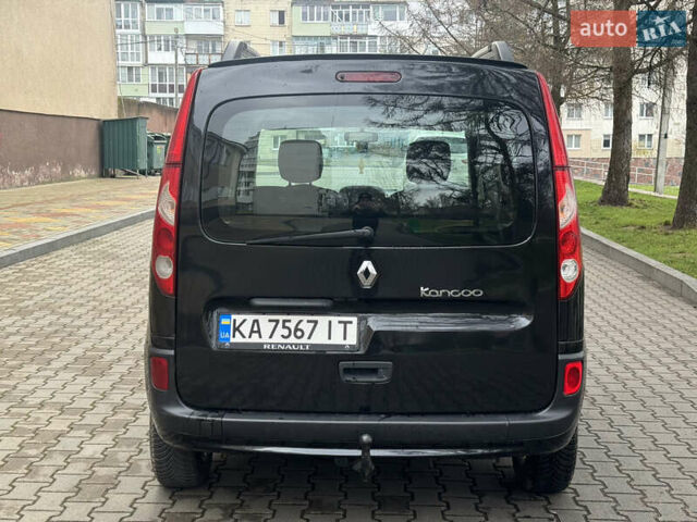 Черный Рено Кенгу, объемом двигателя 1.6 л и пробегом 241 тыс. км за 4850 $, фото 8 на Automoto.ua