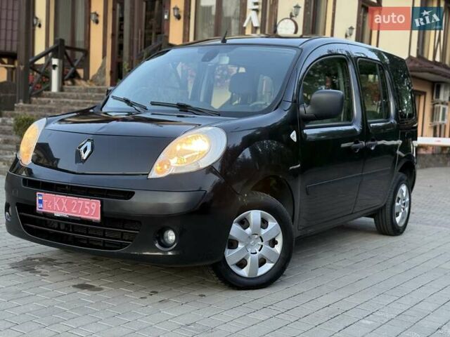 Черный Рено Кенгу, объемом двигателя 1.6 л и пробегом 156 тыс. км за 6950 $, фото 8 на Automoto.ua