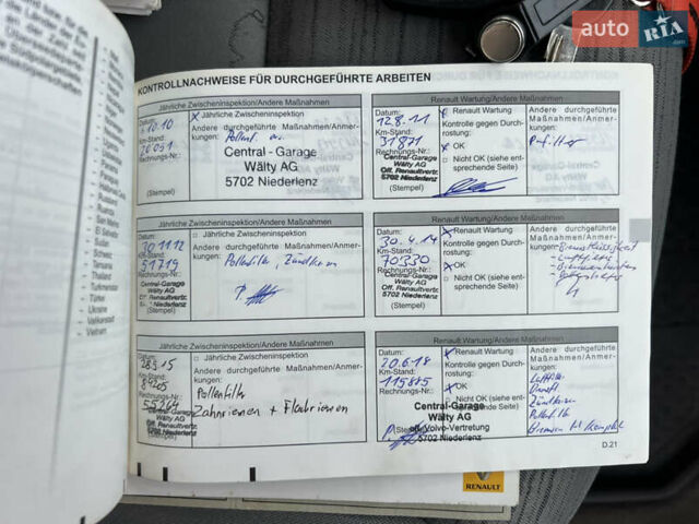 Черный Рено Кенгу, объемом двигателя 1.6 л и пробегом 214 тыс. км за 7300 $, фото 64 на Automoto.ua