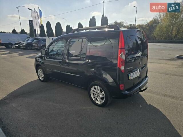 Черный Рено Кенгу, объемом двигателя 1.46 л и пробегом 217 тыс. км за 8900 $, фото 4 на Automoto.ua