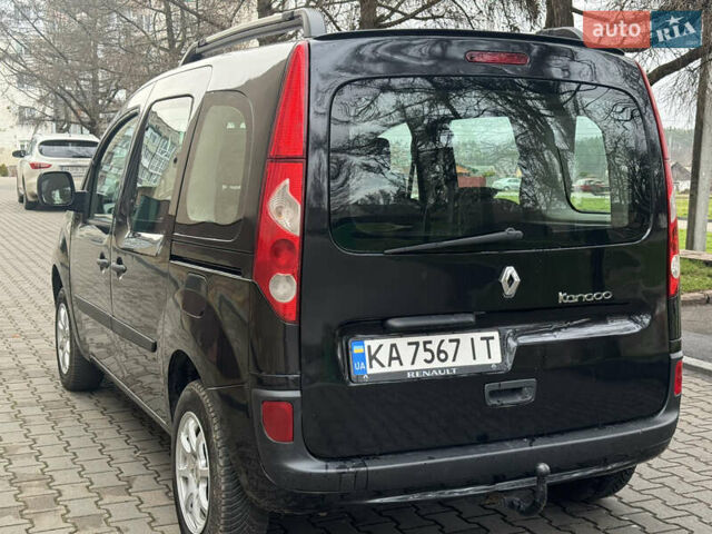 Черный Рено Кенгу, объемом двигателя 1.6 л и пробегом 241 тыс. км за 4850 $, фото 7 на Automoto.ua