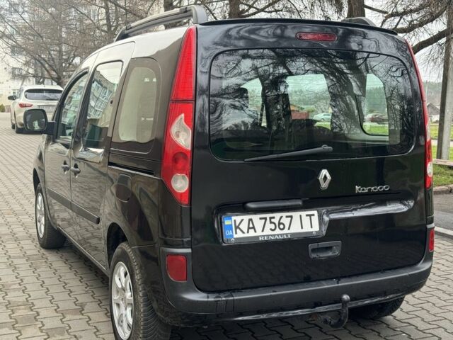 Черный Рено Кенгу, объемом двигателя 1.6 л и пробегом 241 тыс. км за 4850 $, фото 6 на Automoto.ua