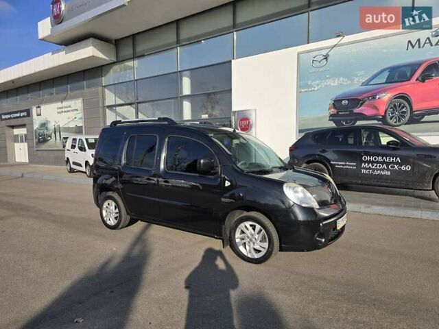 Черный Рено Кенгу, объемом двигателя 1.46 л и пробегом 217 тыс. км за 8900 $, фото 1 на Automoto.ua