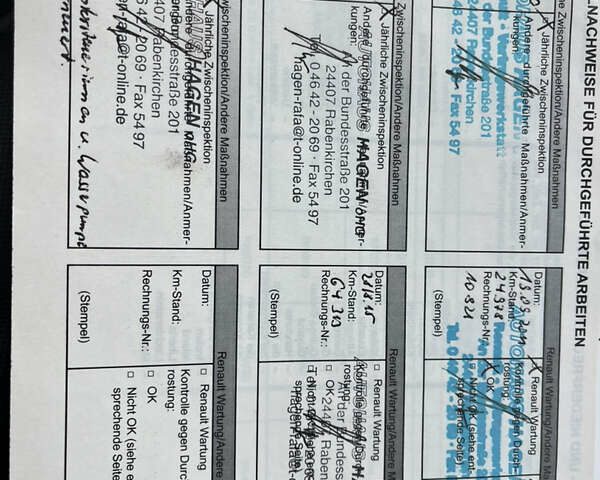 Чорний Рено Кєнгу, об'ємом двигуна 1.6 л та пробігом 201 тис. км за 8400 $, фото 24 на Automoto.ua