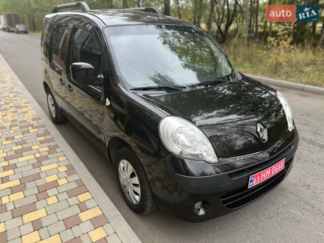 Черный Рено Кенгу, объемом двигателя 1.6 л и пробегом 249 тыс. км за 7900 $, фото 1 на Automoto.ua