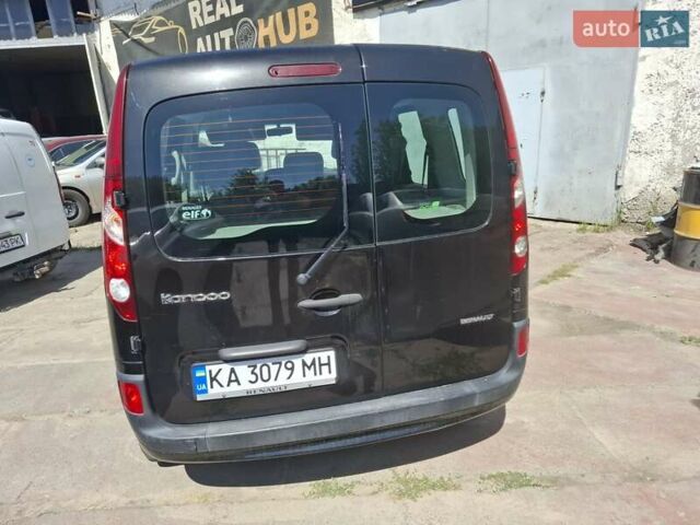 Черный Рено Кенгу, объемом двигателя 1.5 л и пробегом 242 тыс. км за 6400 $, фото 3 на Automoto.ua