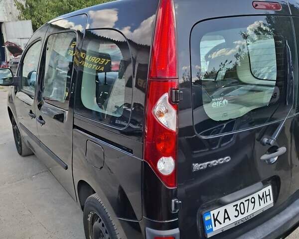 Черный Рено Кенгу, объемом двигателя 1.46 л и пробегом 241 тыс. км за 7000 $, фото 4 на Automoto.ua