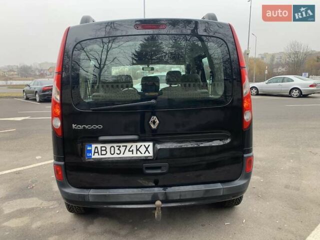 Черный Рено Кенгу, объемом двигателя 1.6 л и пробегом 170 тыс. км за 7900 $, фото 4 на Automoto.ua