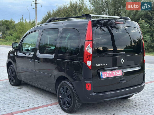 Черный Рено Кенгу, объемом двигателя 1.6 л и пробегом 254 тыс. км за 7300 $, фото 2 на Automoto.ua