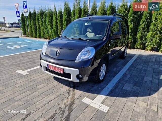 Черный Рено Кенгу, объемом двигателя 1.6 л и пробегом 202 тыс. км за 8100 $, фото 4 на Automoto.ua