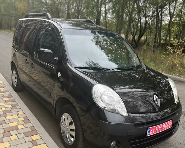 Черный Рено Кенгу, объемом двигателя 1.6 л и пробегом 249 тыс. км за 7900 $, фото 2 на Automoto.ua