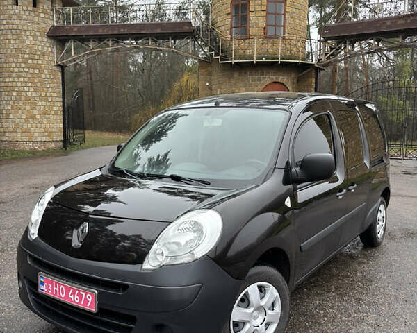 Черный Рено Кенгу, объемом двигателя 1.5 л и пробегом 138 тыс. км за 8500 $, фото 1 на Automoto.ua