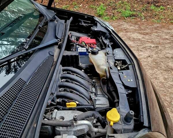 Черный Рено Кенгу, объемом двигателя 1.6 л и пробегом 229 тыс. км за 7900 $, фото 124 на Automoto.ua