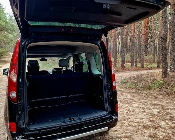 Черный Рено Кенгу, объемом двигателя 1.6 л и пробегом 229 тыс. км за 8000 $, фото 79 на Automoto.ua