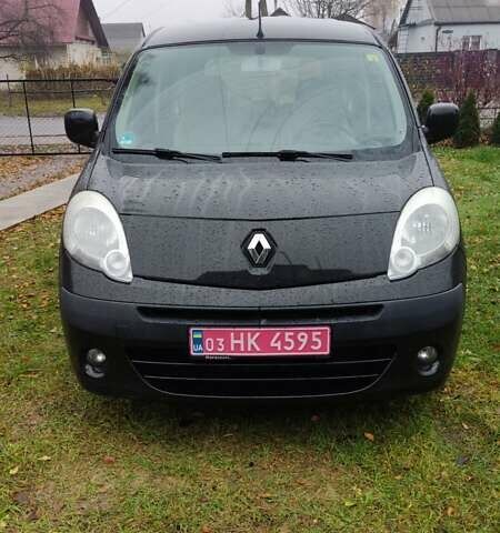 Черный Рено Кенгу, объемом двигателя 1.6 л и пробегом 236 тыс. км за 6700 $, фото 2 на Automoto.ua