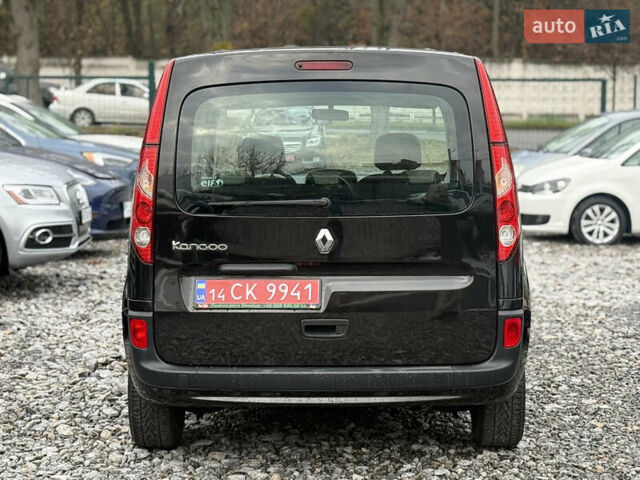 Черный Рено Кенгу, объемом двигателя 1.5 л и пробегом 214 тыс. км за 8999 $, фото 9 на Automoto.ua