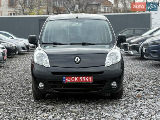 Черный Рено Кенгу, объемом двигателя 1.5 л и пробегом 214 тыс. км за 8999 $, фото 1 на Automoto.ua