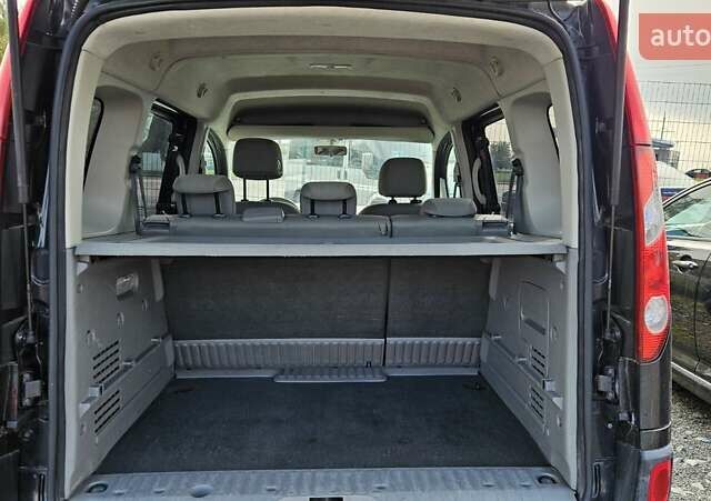 Черный Рено Кенгу, объемом двигателя 1.5 л и пробегом 220 тыс. км за 8700 $, фото 4 на Automoto.ua