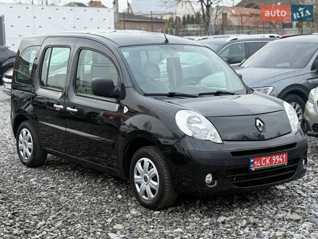 Черный Рено Кенгу, объемом двигателя 1.5 л и пробегом 214 тыс. км за 8999 $, фото 3 на Automoto.ua