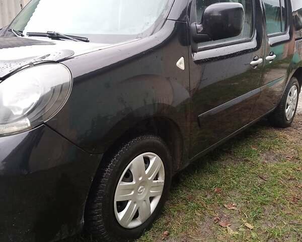 Черный Рено Кенгу, объемом двигателя 1.5 л и пробегом 225 тыс. км за 8750 $, фото 7 на Automoto.ua