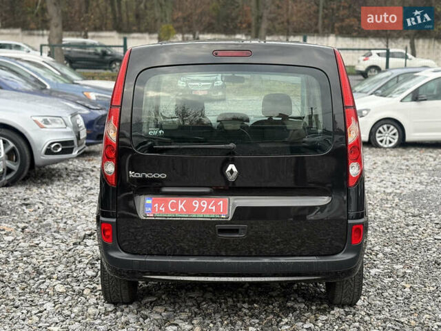 Черный Рено Кенгу, объемом двигателя 1.5 л и пробегом 214 тыс. км за 8999 $, фото 6 на Automoto.ua