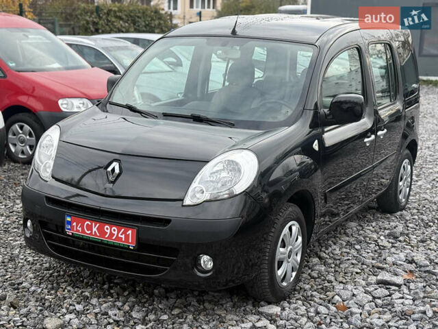 Черный Рено Кенгу, объемом двигателя 1.5 л и пробегом 214 тыс. км за 8999 $, фото 4 на Automoto.ua