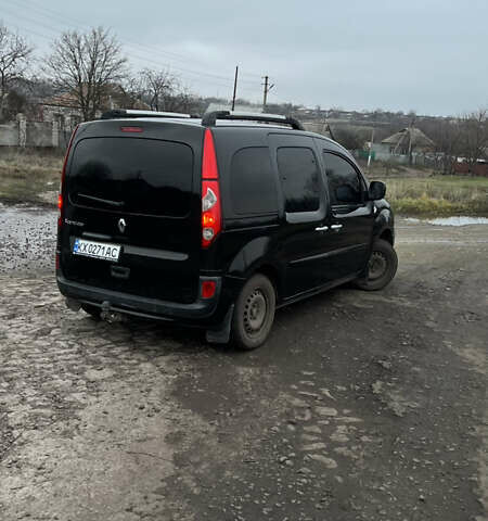 Черный Рено Кенгу, объемом двигателя 1.5 л и пробегом 324 тыс. км за 8500 $, фото 2 на Automoto.ua