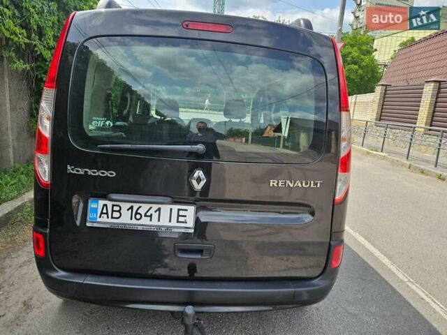 Черный Рено Кенгу, объемом двигателя 1.5 л и пробегом 200 тыс. км за 9950 $, фото 5 на Automoto.ua