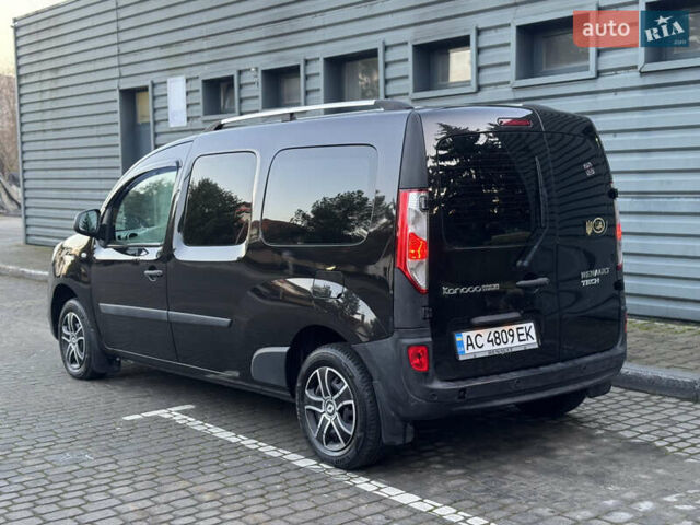 Черный Рено Кенгу, объемом двигателя 1.46 л и пробегом 243 тыс. км за 10900 $, фото 5 на Automoto.ua