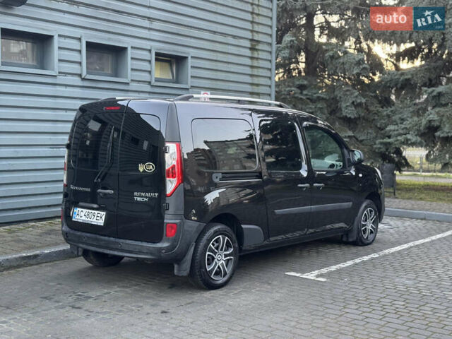 Черный Рено Кенгу, объемом двигателя 1.46 л и пробегом 243 тыс. км за 10900 $, фото 11 на Automoto.ua