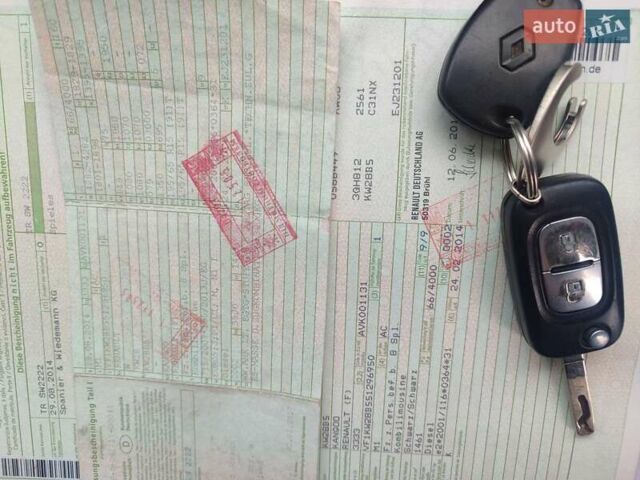 Черный Рено Кенгу, объемом двигателя 1.5 л и пробегом 229 тыс. км за 9250 $, фото 13 на Automoto.ua