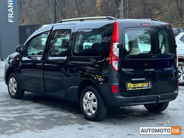 Черный Рено Кенгу, объемом двигателя 1.5 л и пробегом 228 тыс. км за 9990 $, фото 3 на Automoto.ua