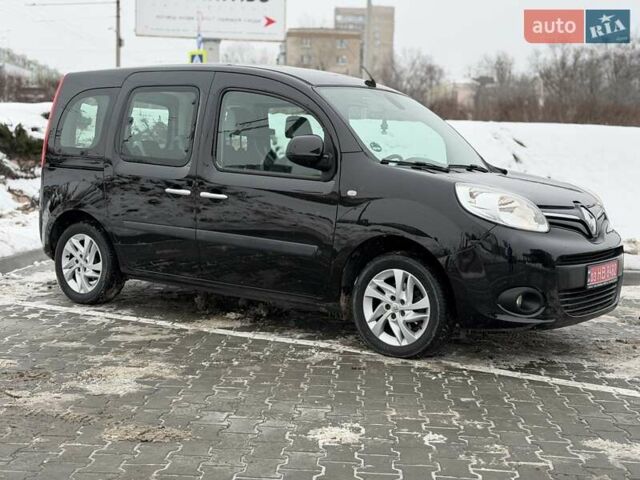 Черный Рено Кенгу, объемом двигателя 1.5 л и пробегом 201 тыс. км за 11600 $, фото 3 на Automoto.ua